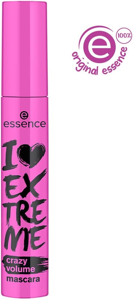 Essence - I Love Extreme Crazy Volume Mascara | Extreme Volume, Curling, Lengthening, Long-Lasting