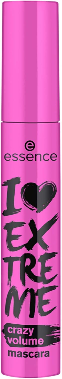 Essence - I Love Extreme Crazy Volume Mascara | Extreme Volume, Curling, Lengthening, Long-Lasting