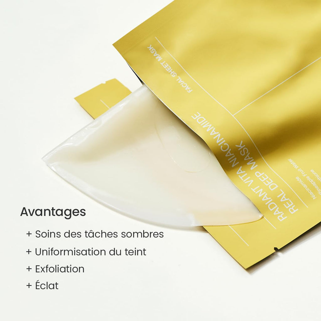 BIODANCE Bio-Collagen Real Deep Mask – Hydrogel Face Mask with Collagen, Overnight Hydrating Treatment, Pore Care & Elasticity, K-Beauty, 4 Masks