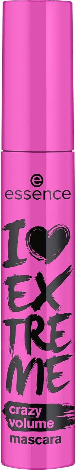 Essence - I Love Extreme Crazy Volume Mascara | Extreme Volume, Curling, Lengthening, Long-Lasting