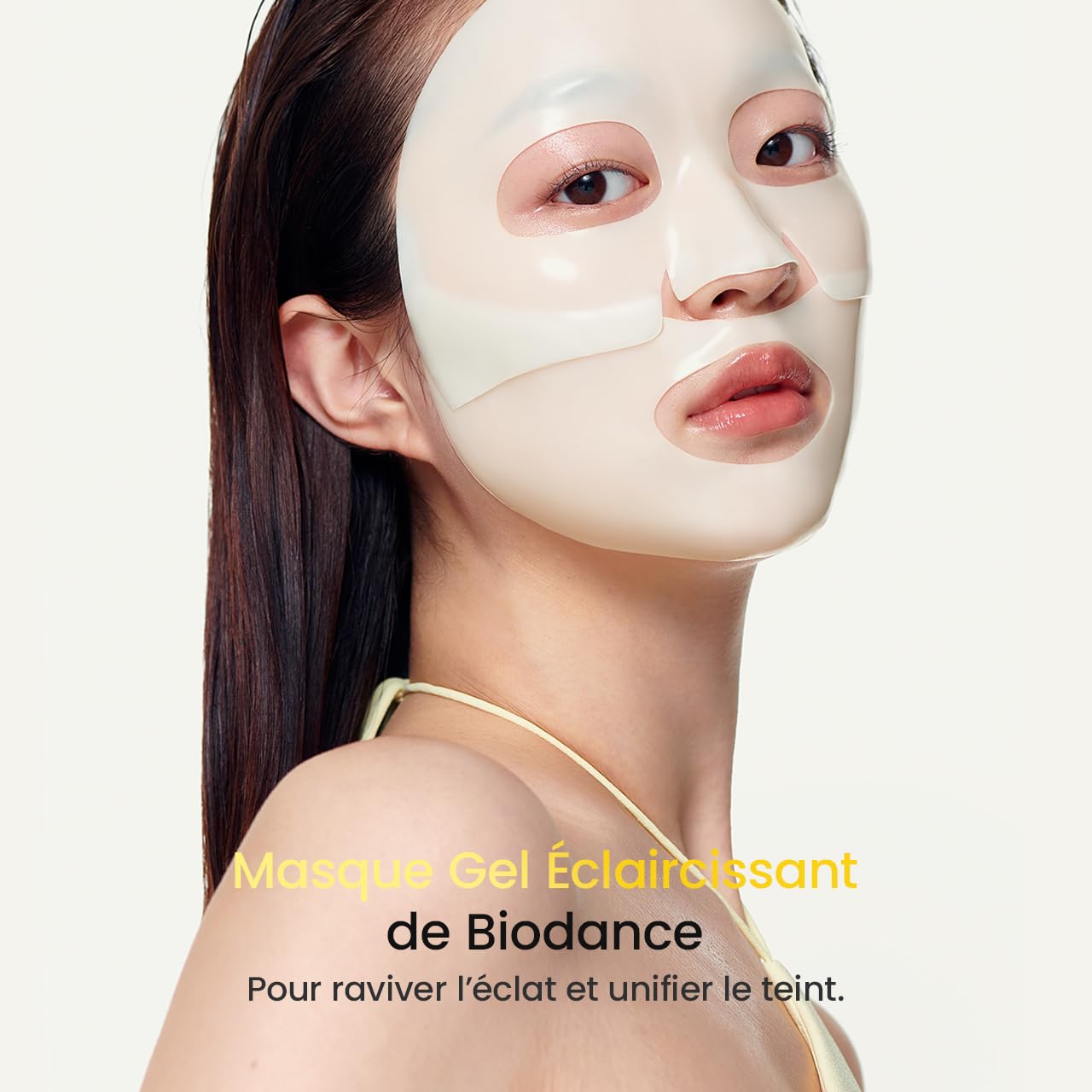 BIODANCE Bio-Collagen Real Deep Mask – Hydrogel Face Mask with Collagen, Overnight Hydrating Treatment, Pore Care & Elasticity, K-Beauty, 4 Masks