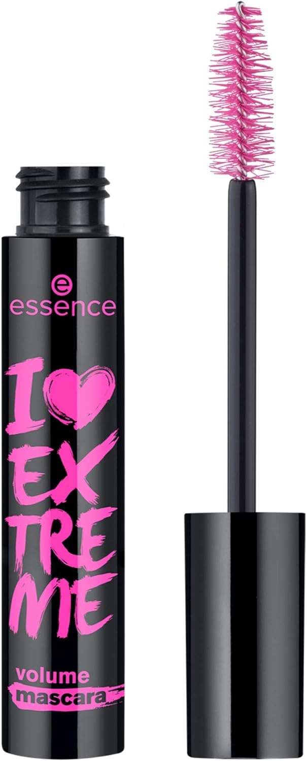 Essence - I Love Extreme Crazy Volume Mascara | Extreme Volume, Curling, Lengthening, Long-Lasting