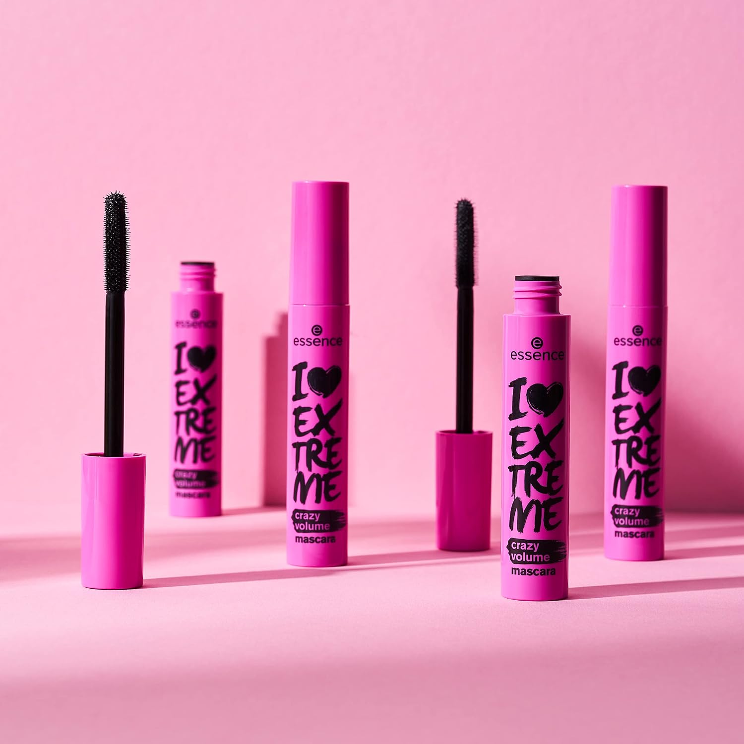 Essence - I Love Extreme Crazy Volume Mascara | Extreme Volume, Curling, Lengthening, Long-Lasting