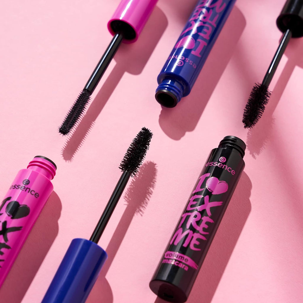 Essence - I Love Extreme Crazy Volume Mascara | Extreme Volume, Curling, Lengthening, Long-Lasting