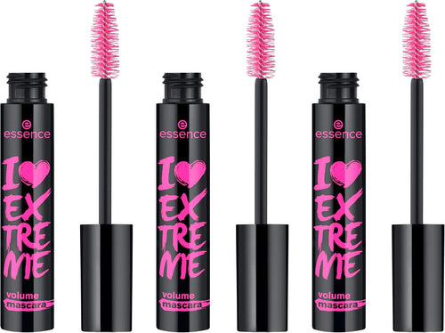 Essence - I Love Extreme Crazy Volume Mascara | Extreme Volume, Curling, Lengthening, Long-Lasting