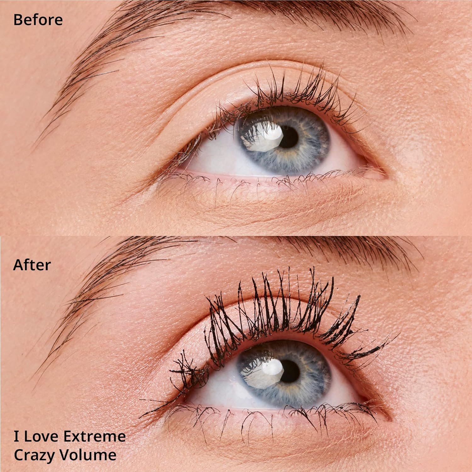 Essence - I Love Extreme Crazy Volume Mascara | Extreme Volume, Curling, Lengthening, Long-Lasting